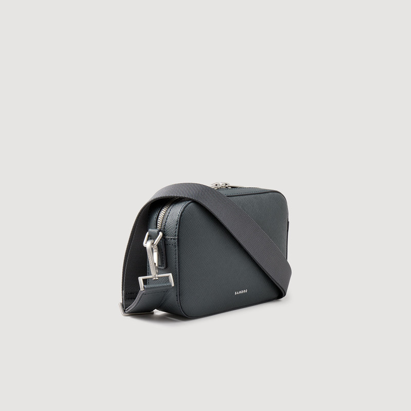 SMALL RECONSTITUTED LEATHER BAG 4
