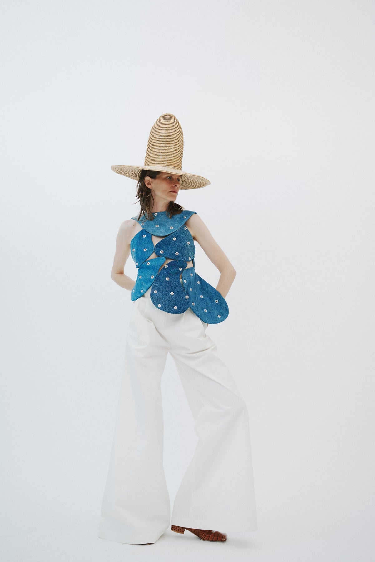 WIDE LEG PANT WHITE - 6