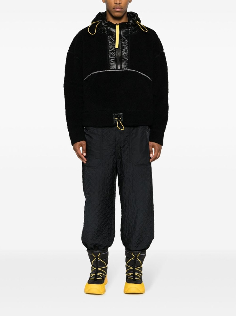 Canada Goose x Pyer Moss Teddy logo-patch fleece hoodie outlook