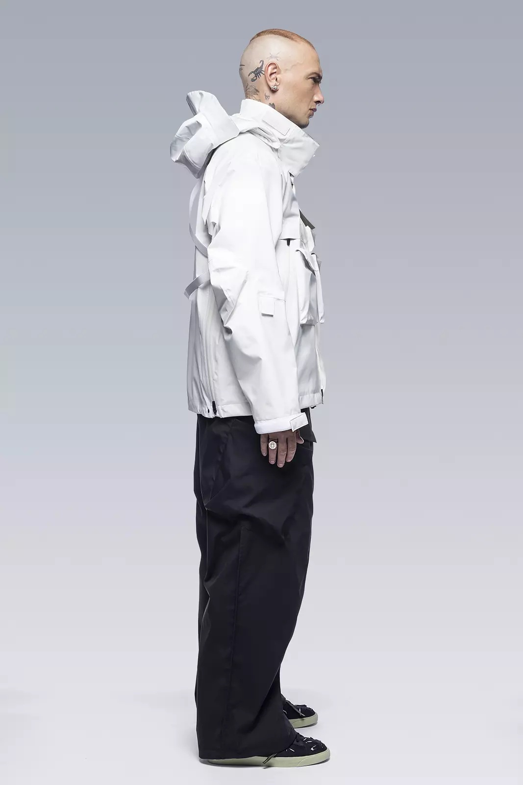 ACRONYM J28-GT 3L Gore-Tex Pro Interops Jacket WHITE