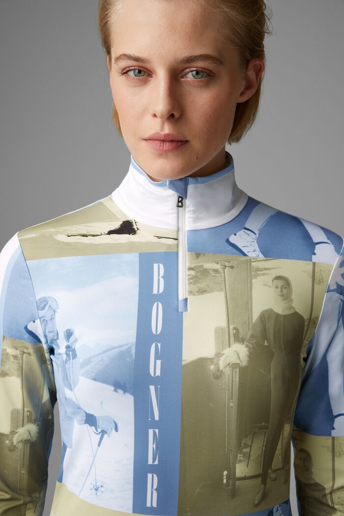 Beline First layer in Light blue/Beige - 4