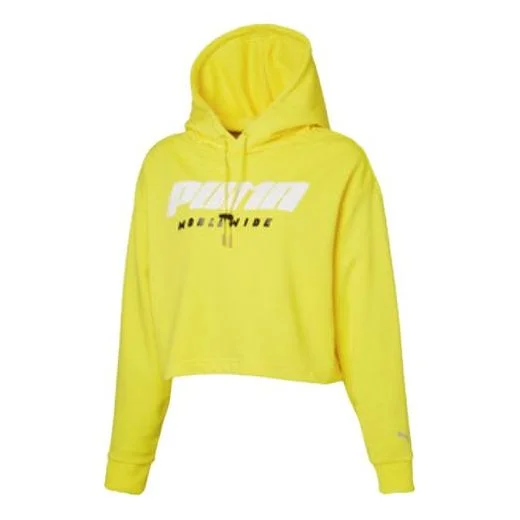 (WMNS) PUMA Alphabet Logo Yellow 579127-36 - 1