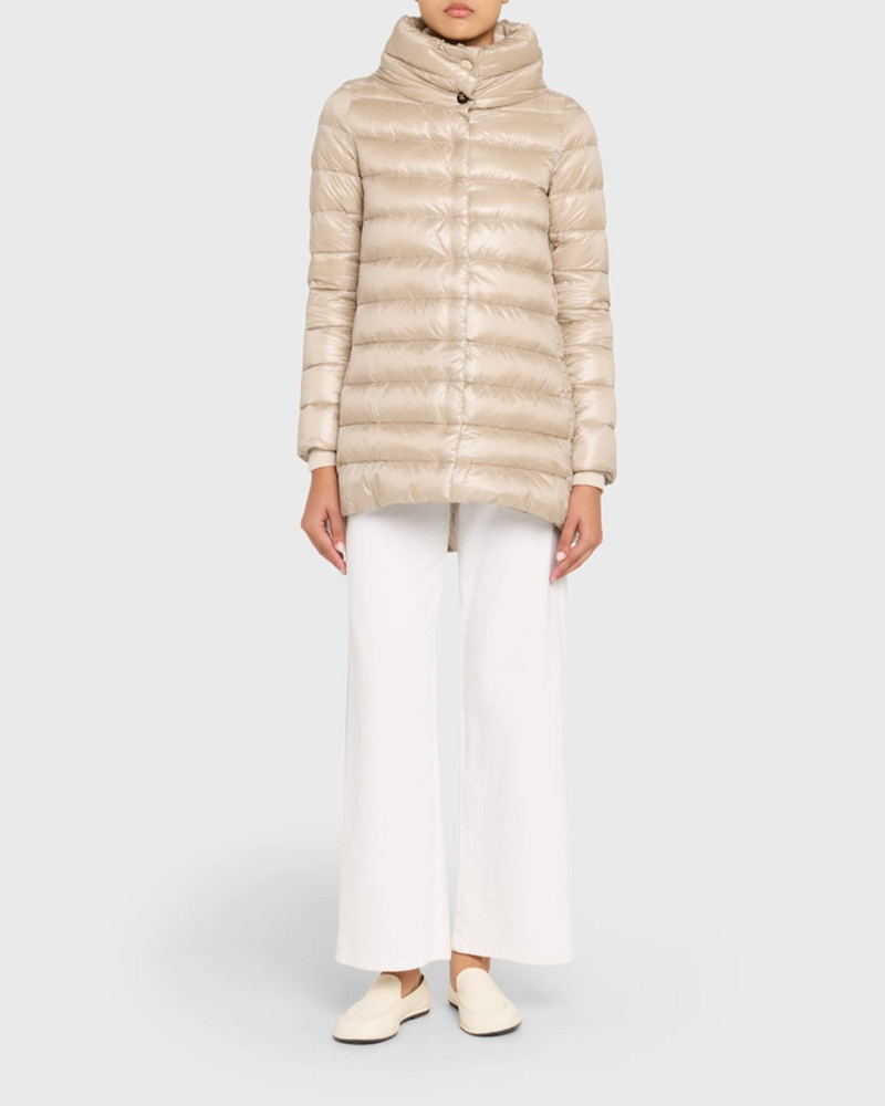 Herno Amelia Ultra-Light A-Line Down Jacket outlook
