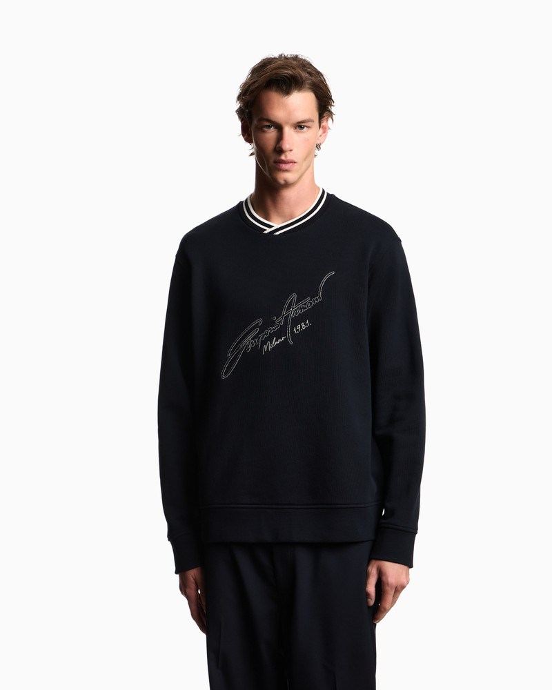 EMPORIO ARMANI SWEATSHIRTS WITHOUT HOOD outlook