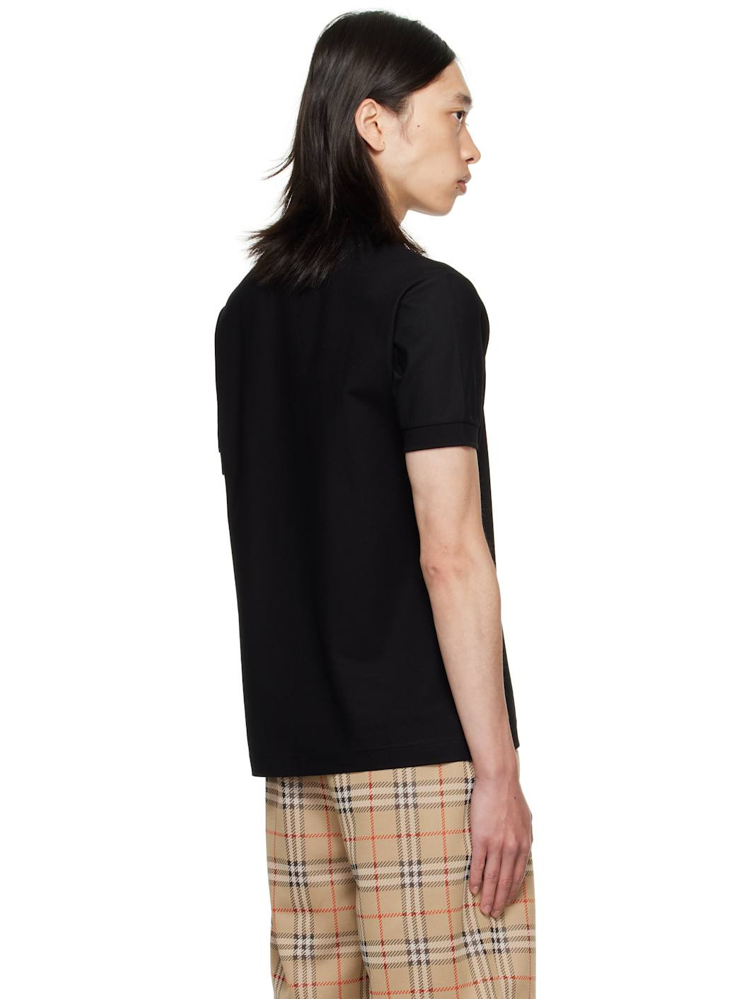 Black Metal EKD Cotton Polo - 3