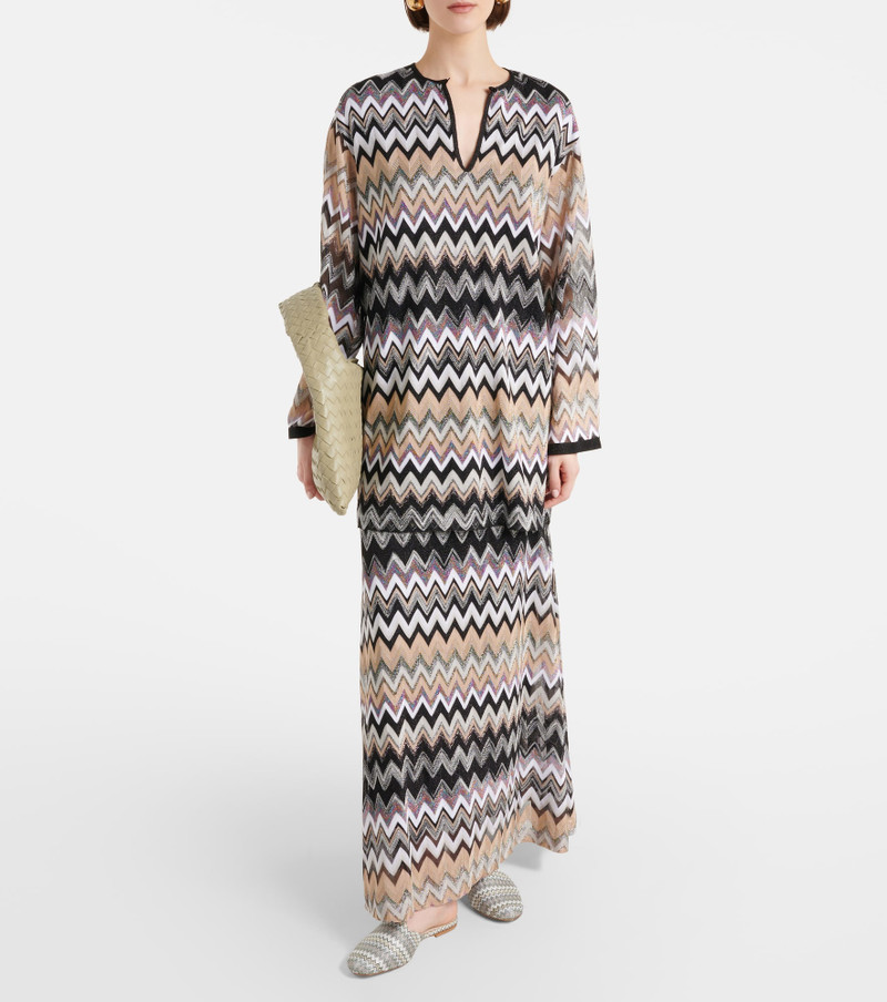 Missoni Zig Zag canvas mules outlook