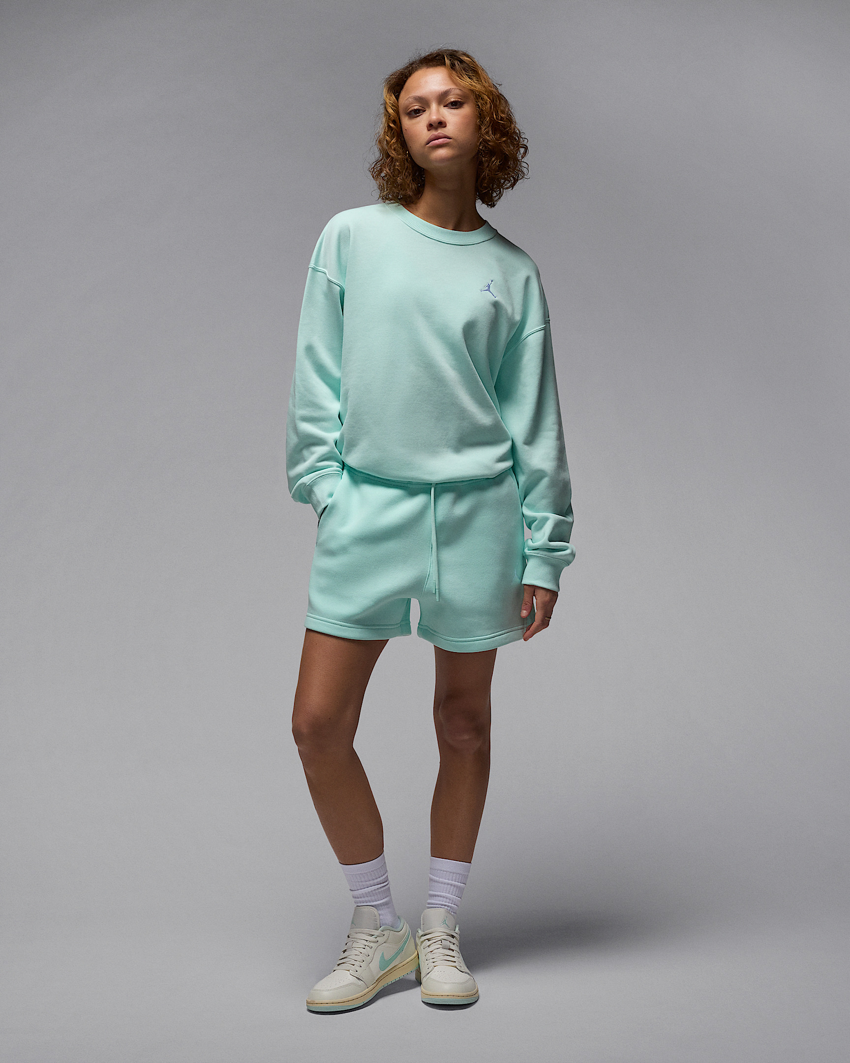 Jordan Brooklyn Fleece Women's French Terry Crew-Neck Sweatshirt - 5