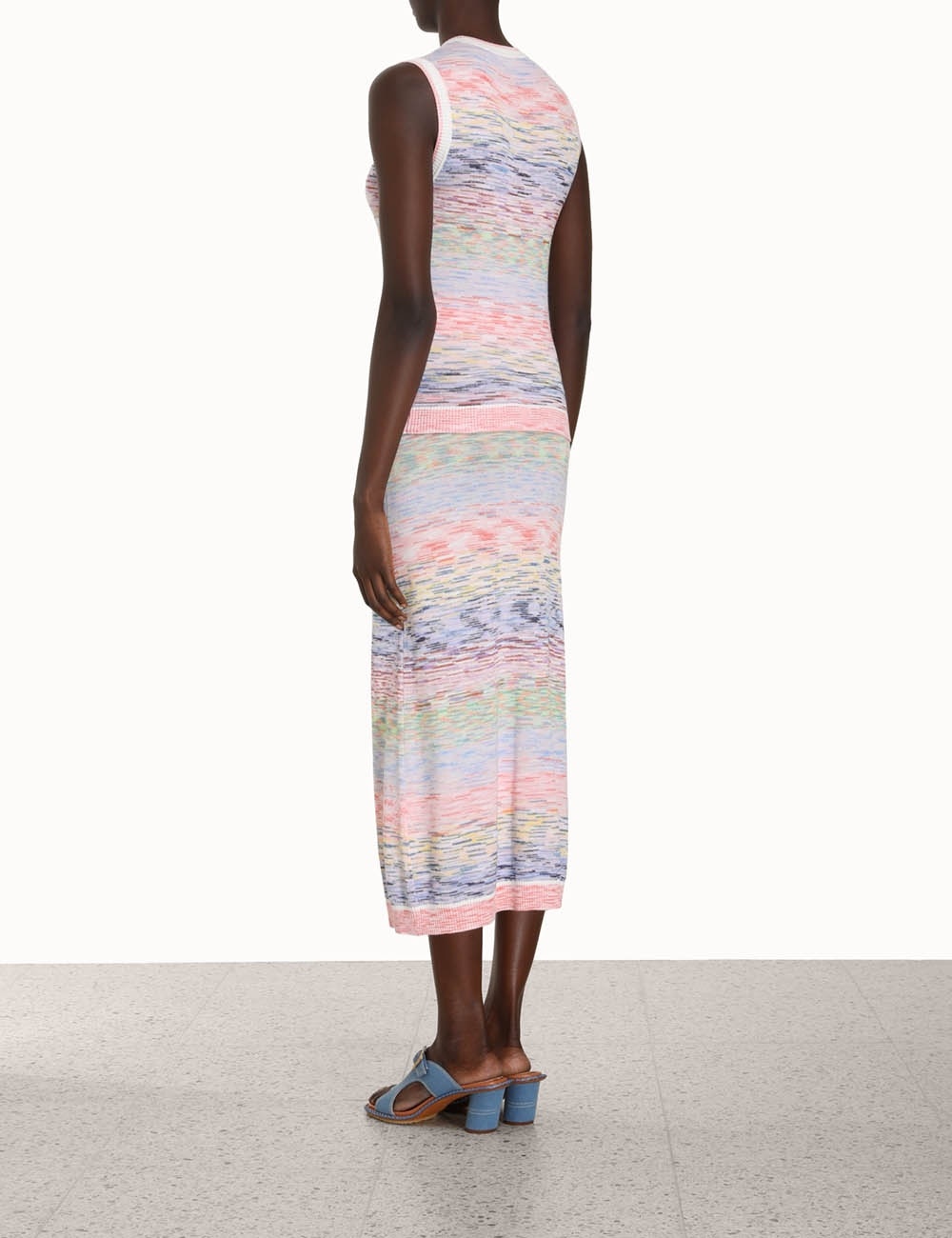 RAIE MARL MIDI SKIRT - 4