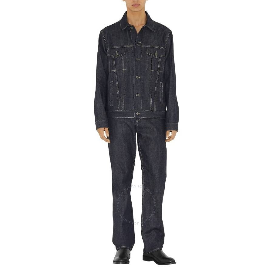 Burberry Harison Straight Leg Denim Cotton Jeans - 3
