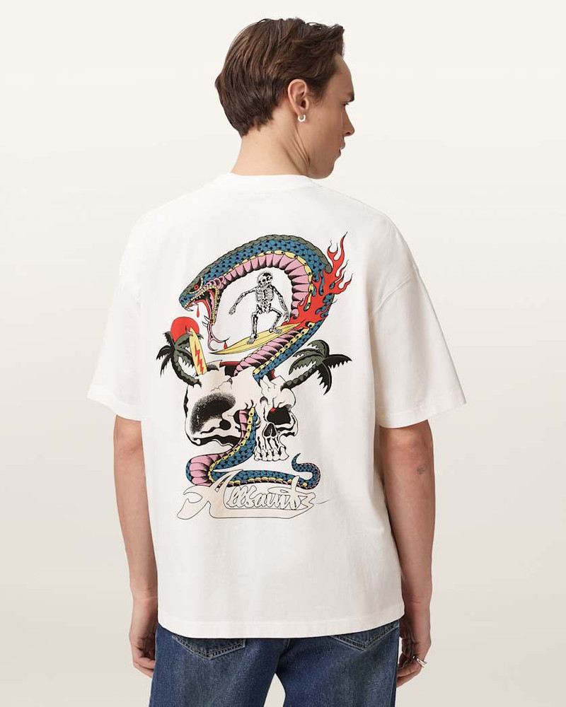 ALLSAINTS SNAKEPIT OVERSIZED SHORT SLEEVE GRAPHIC T-SHIRT outlook