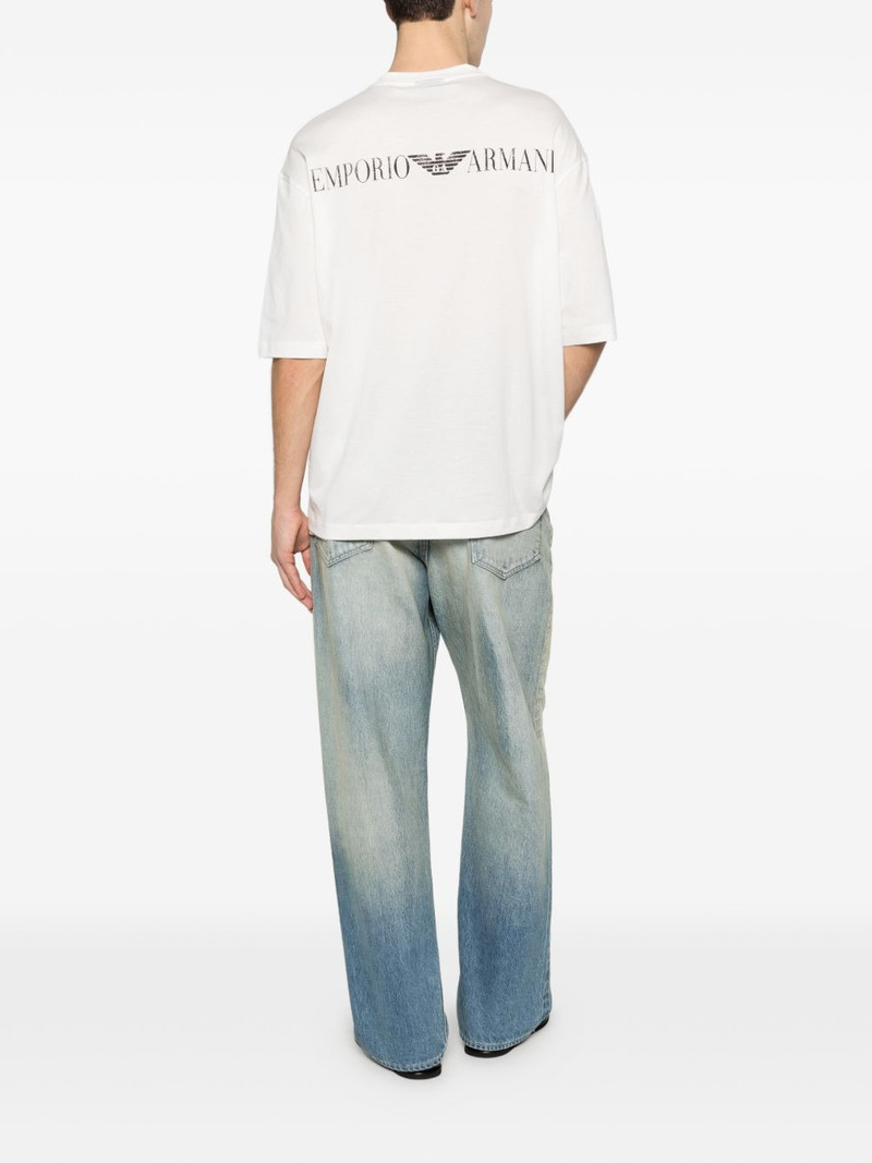 EMPORIO ARMANI logo-print T-shirt outlook