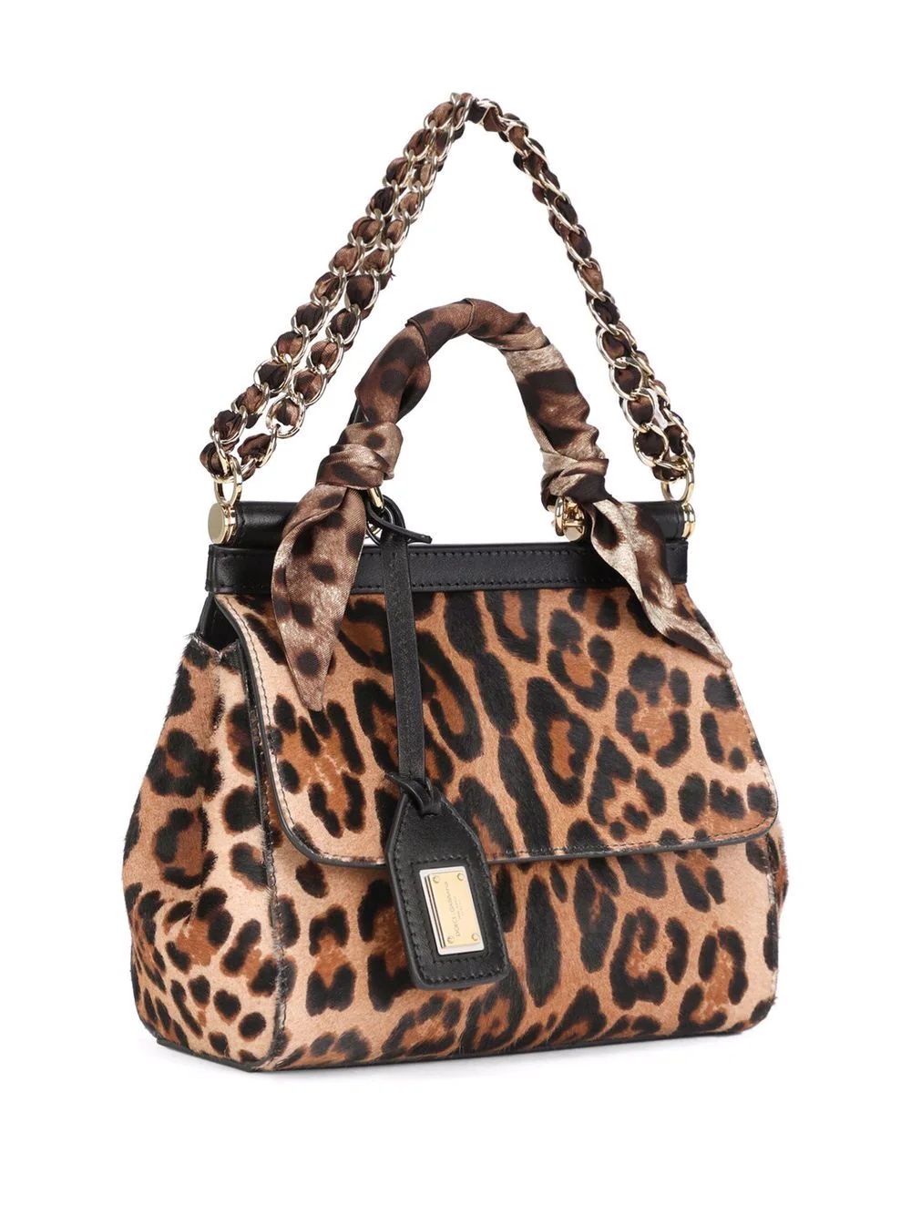 leopard-print Sicily shoulder bag - 2