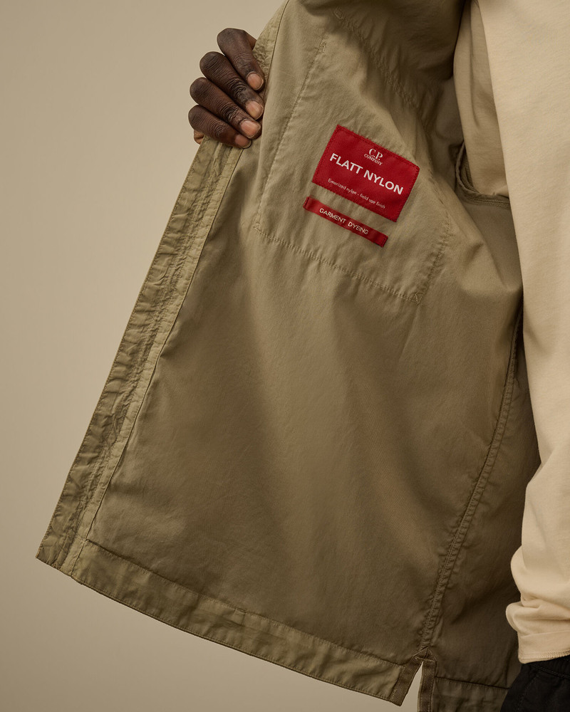 Flatt Nylon Lens Zipped Overshirt 7