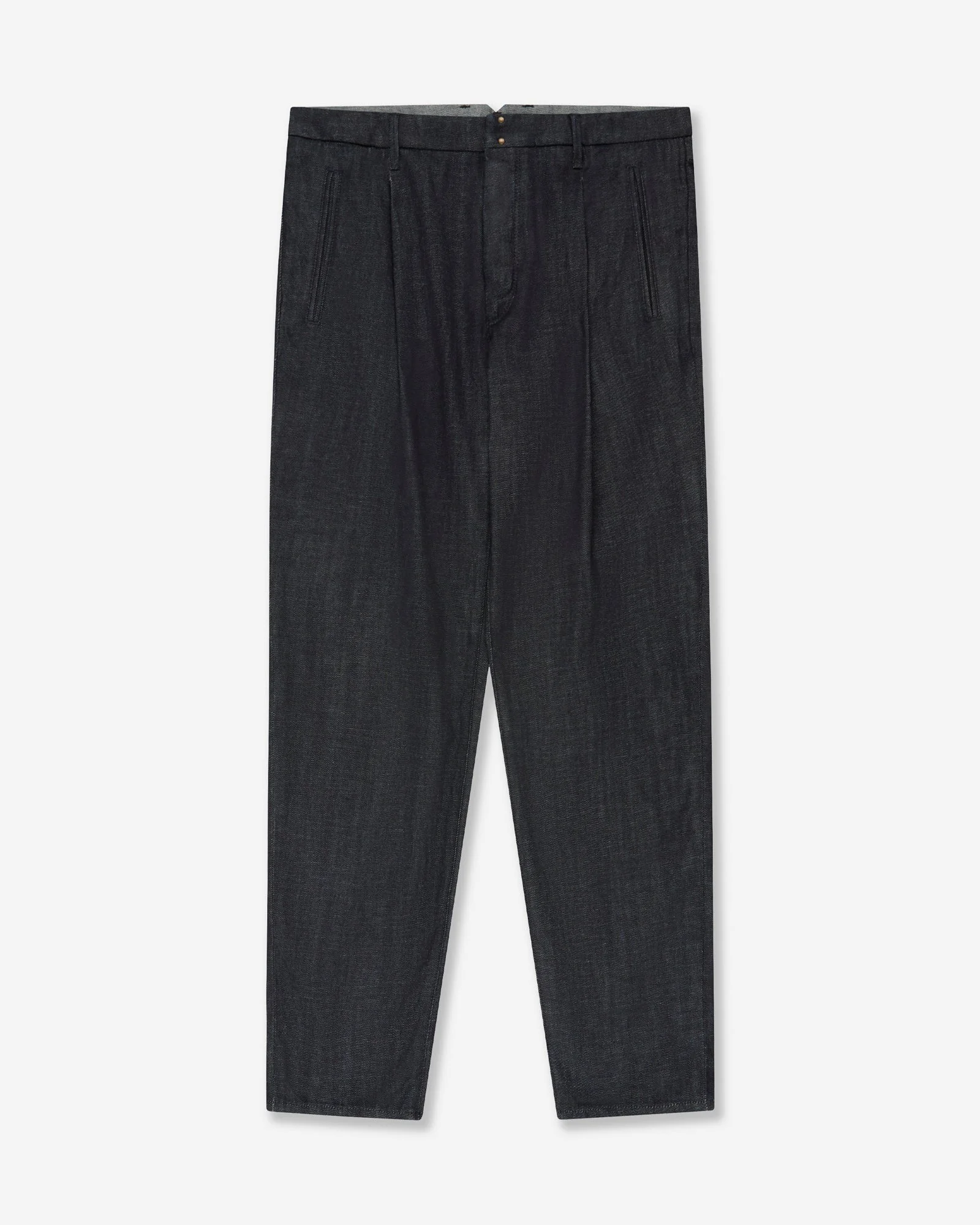 Tapered fit Japanese denim trousers - 1