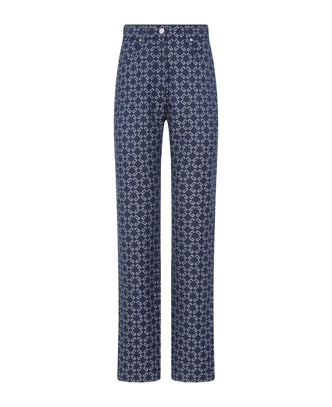 Monogram Denim Jeans - 2