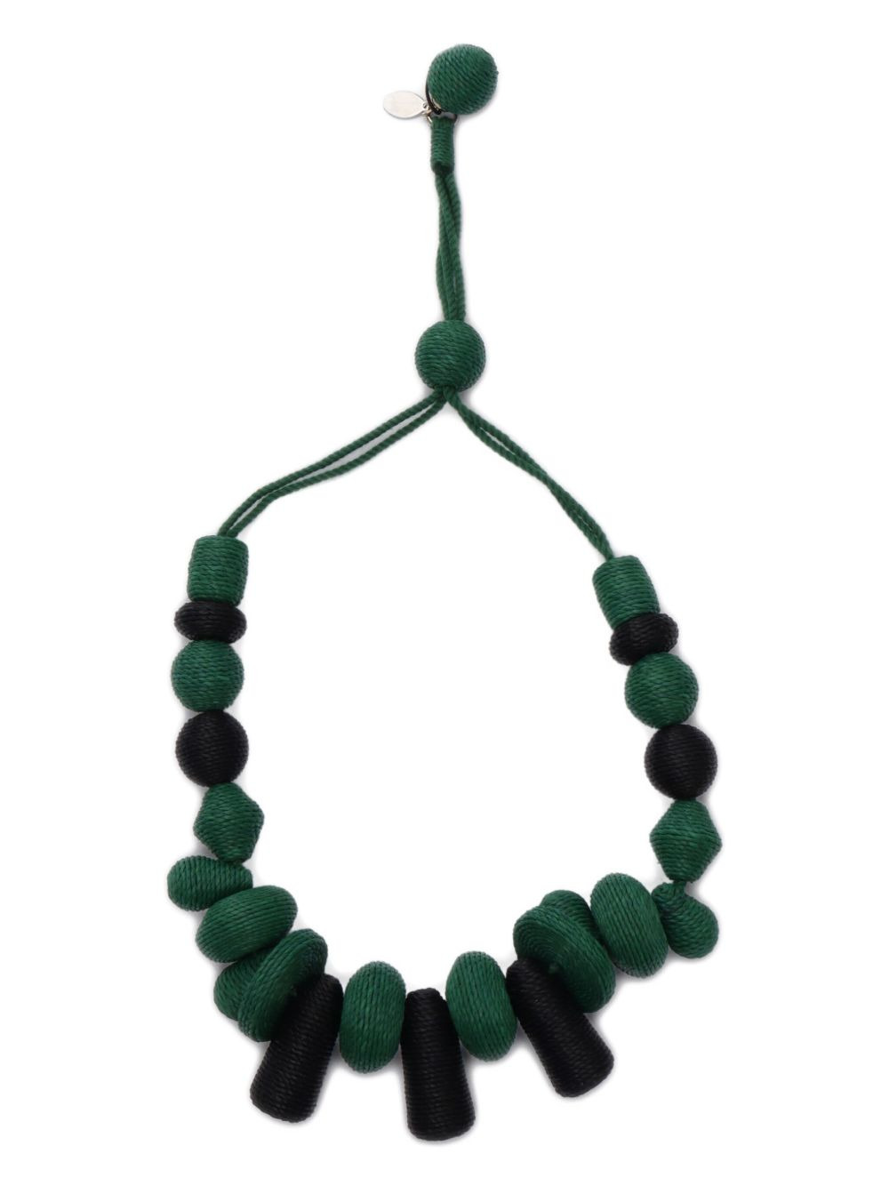 Soraia rope-detail beaded necklace - 1