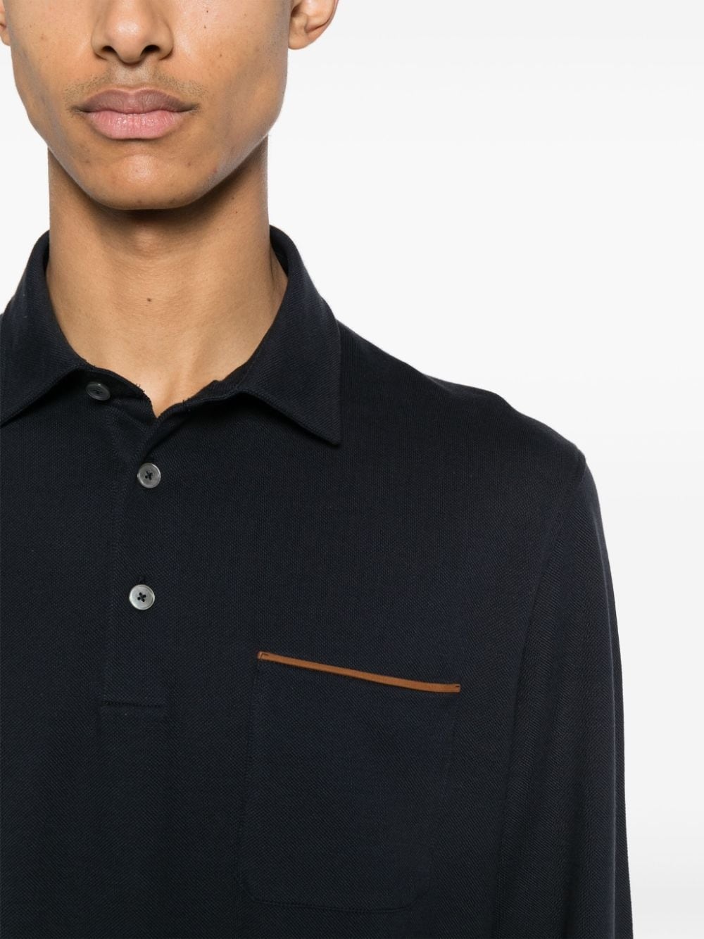 piquÃ© cotton polo shirt - 5