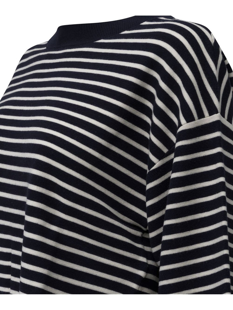 striped-pattern crop T-shirt 3
