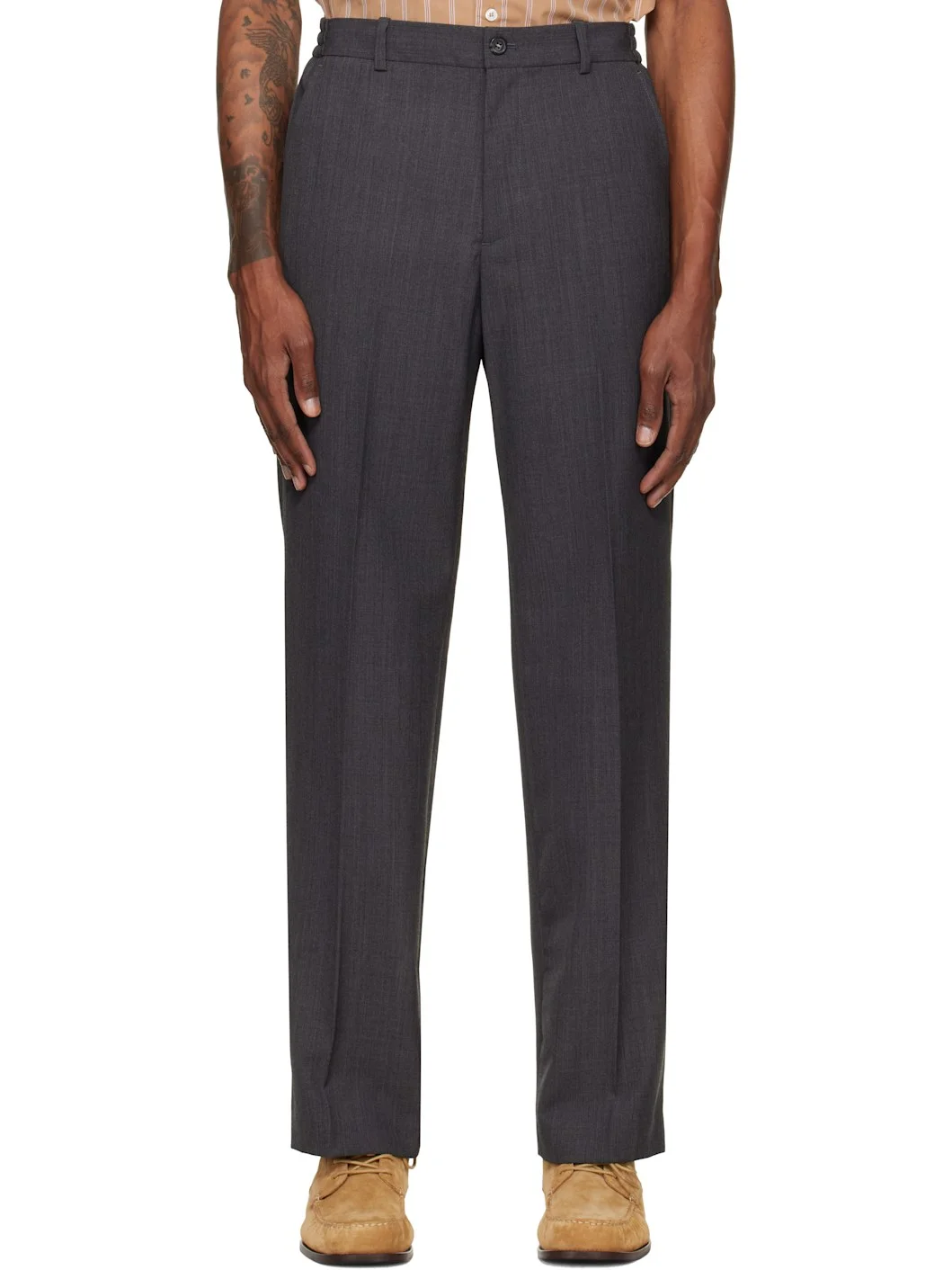 Gray Dylan Trousers - 1