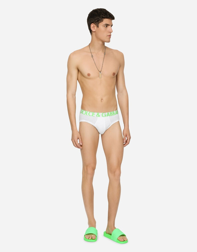 Dolce & Gabbana Two-way stretch jersey mid-rise briefs outlook