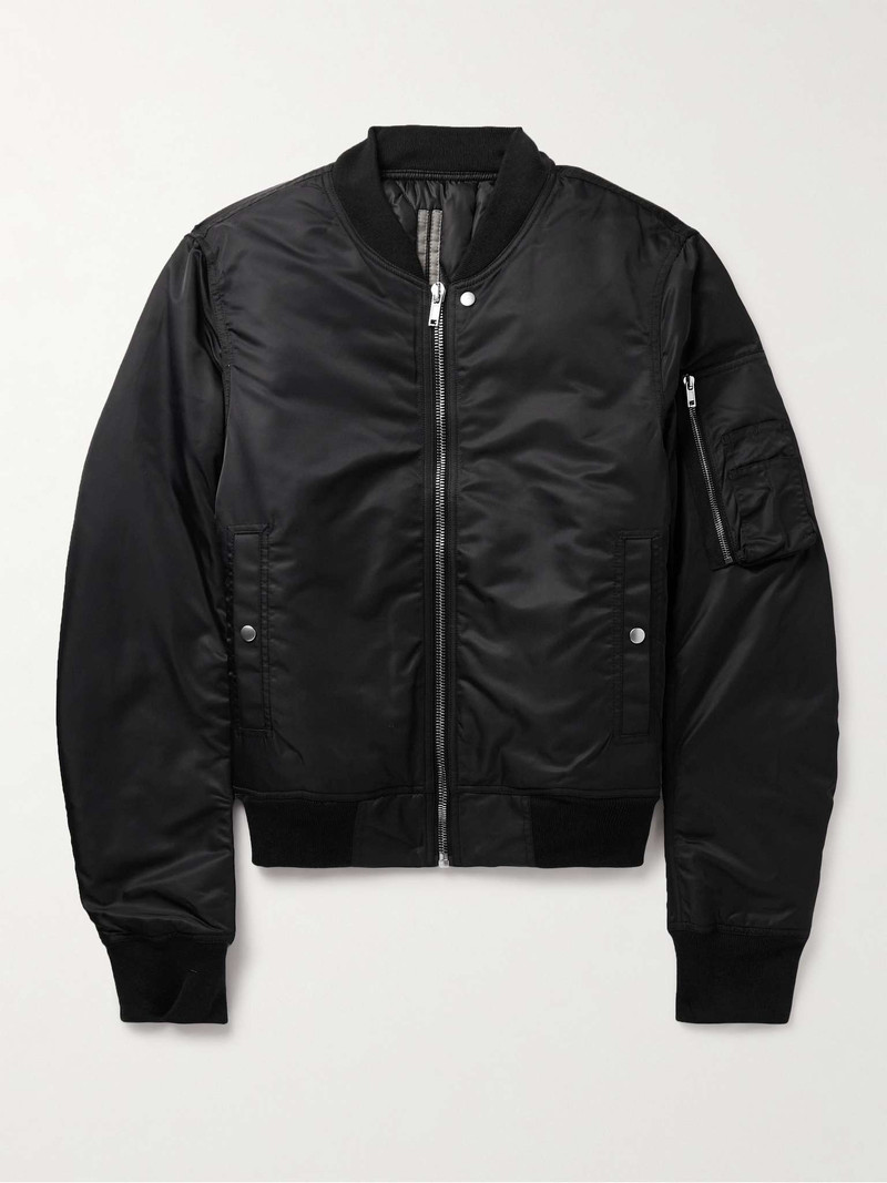 Padded Shell Bomber Jacket - 1