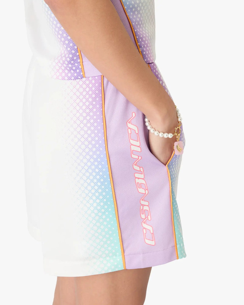 Glass Gradient Football Mesh Shorts | Casablanca Paris 4