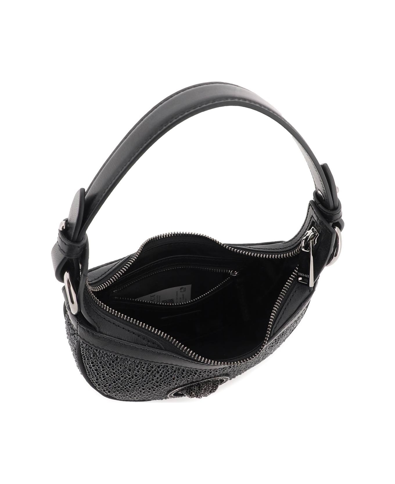 ショルダーバッグ・ポシェット Versace Mini Hobo Bag With Crystals VERSACE Mini Hobo Bag With Crystals | italist | REVERSIBLE