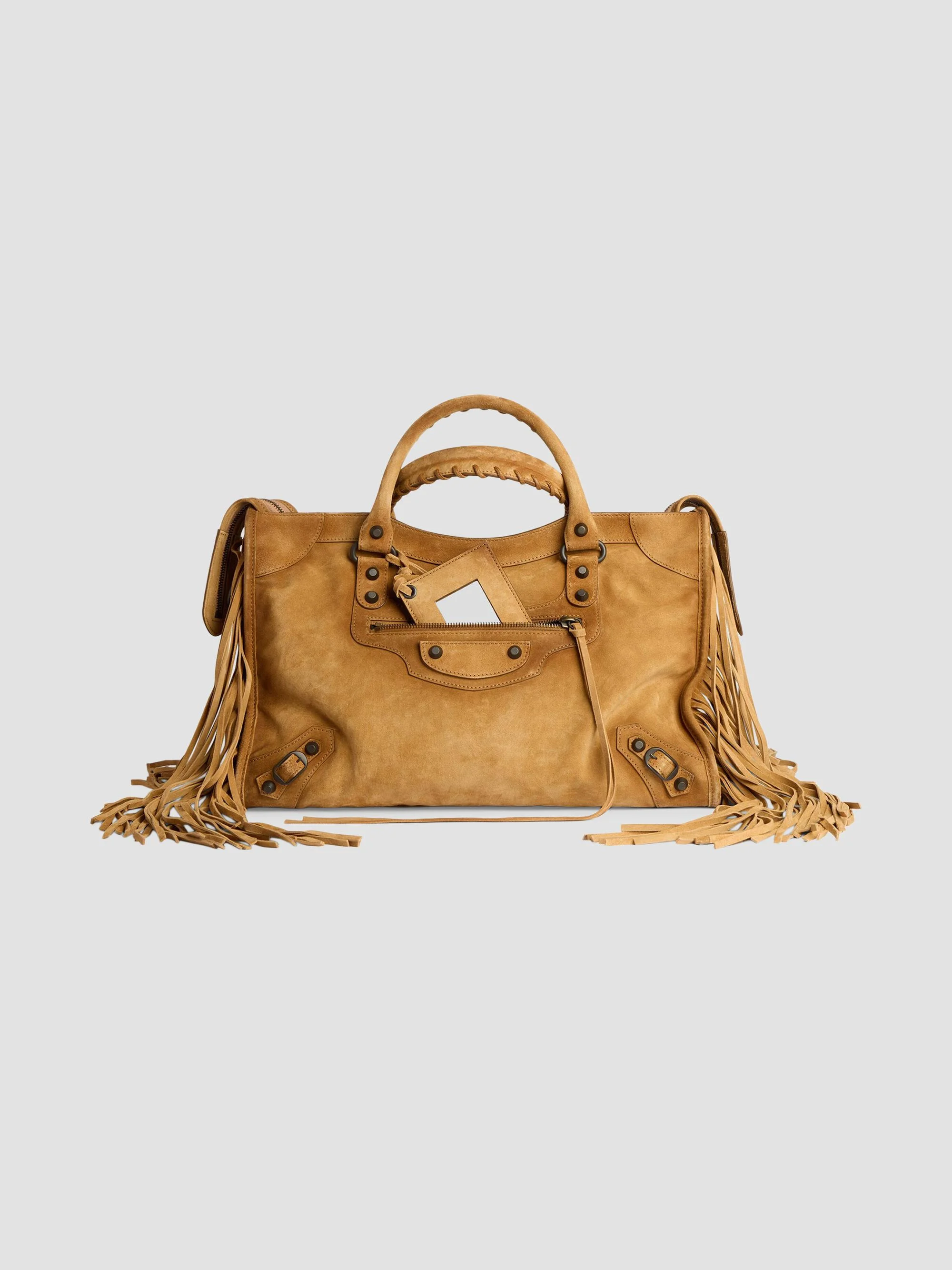 Women's Le City Top Handle Bag - Camel - 1