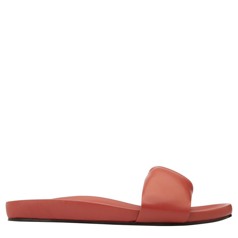 Roseau Mules Coral - Leather 1