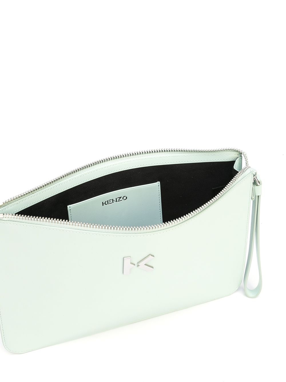 K logo clutch bag - 5