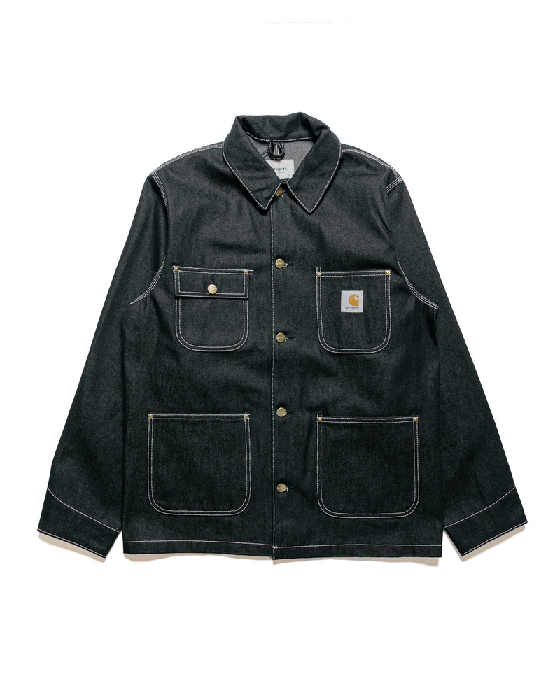 Carhartt W.I.P. OG Chore Coat Denim Black Rigid 1