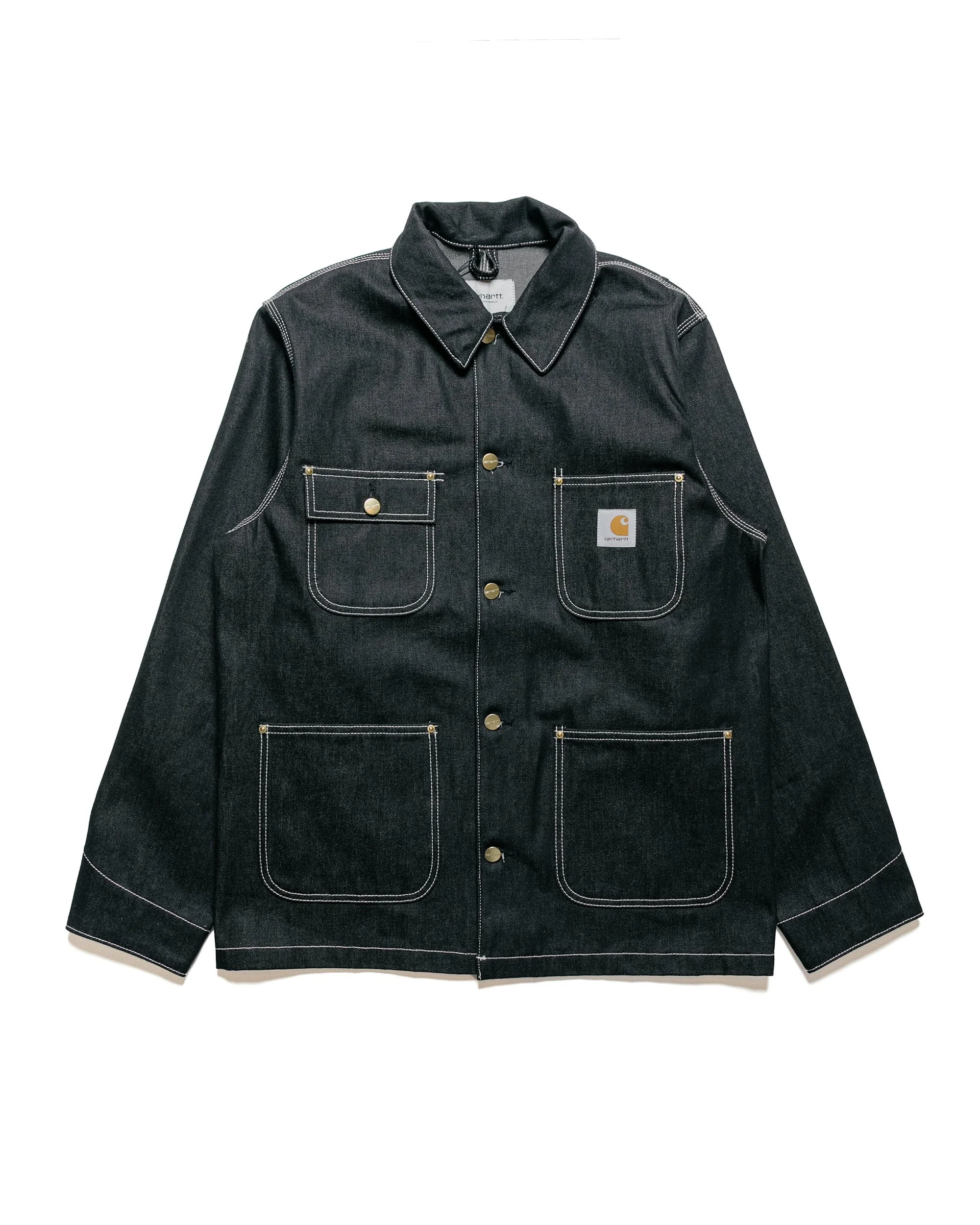 Carhartt W.I.P. OG Chore Coat Denim Black Rigid - 1