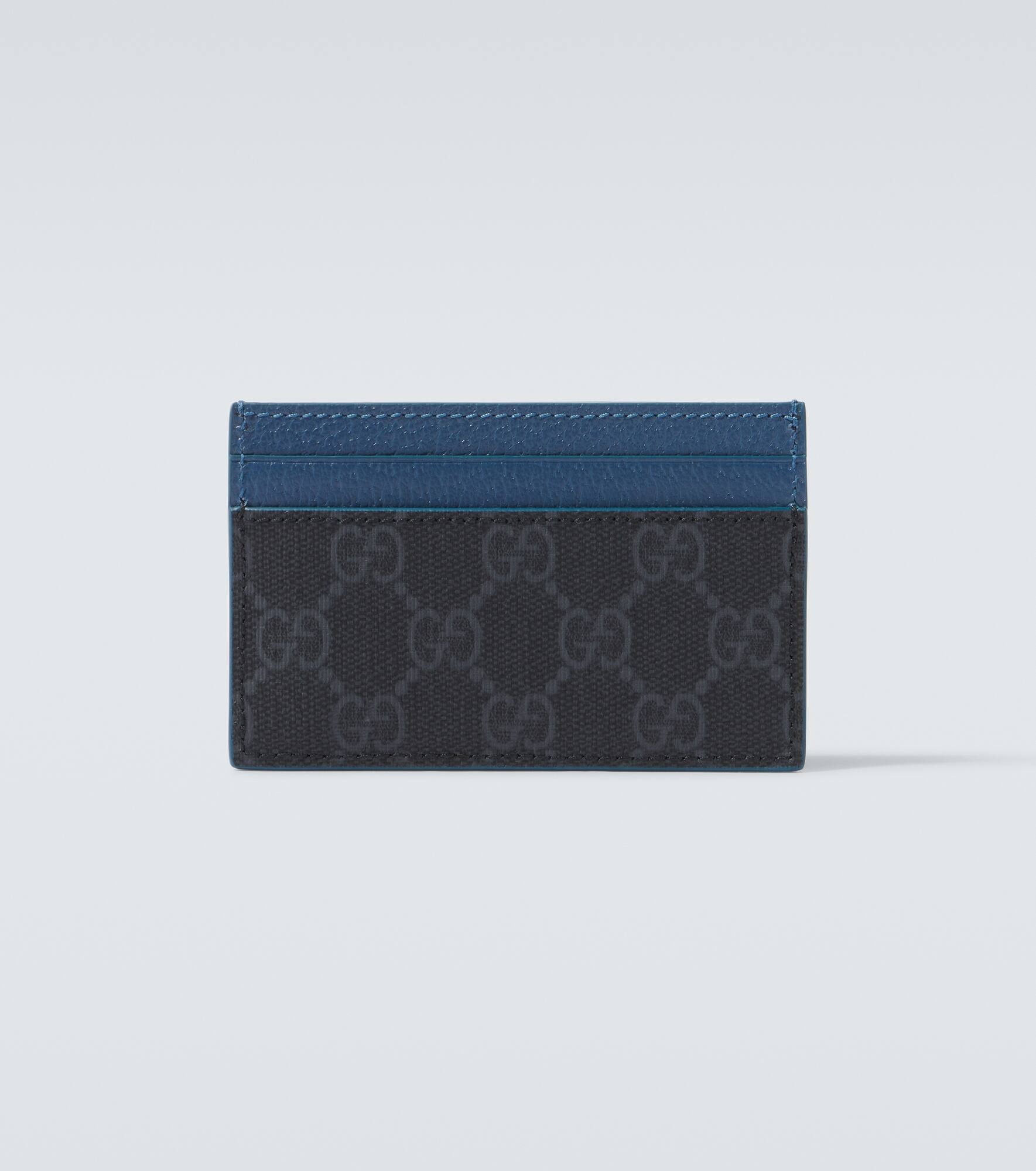 GG Canvas card holder - 2