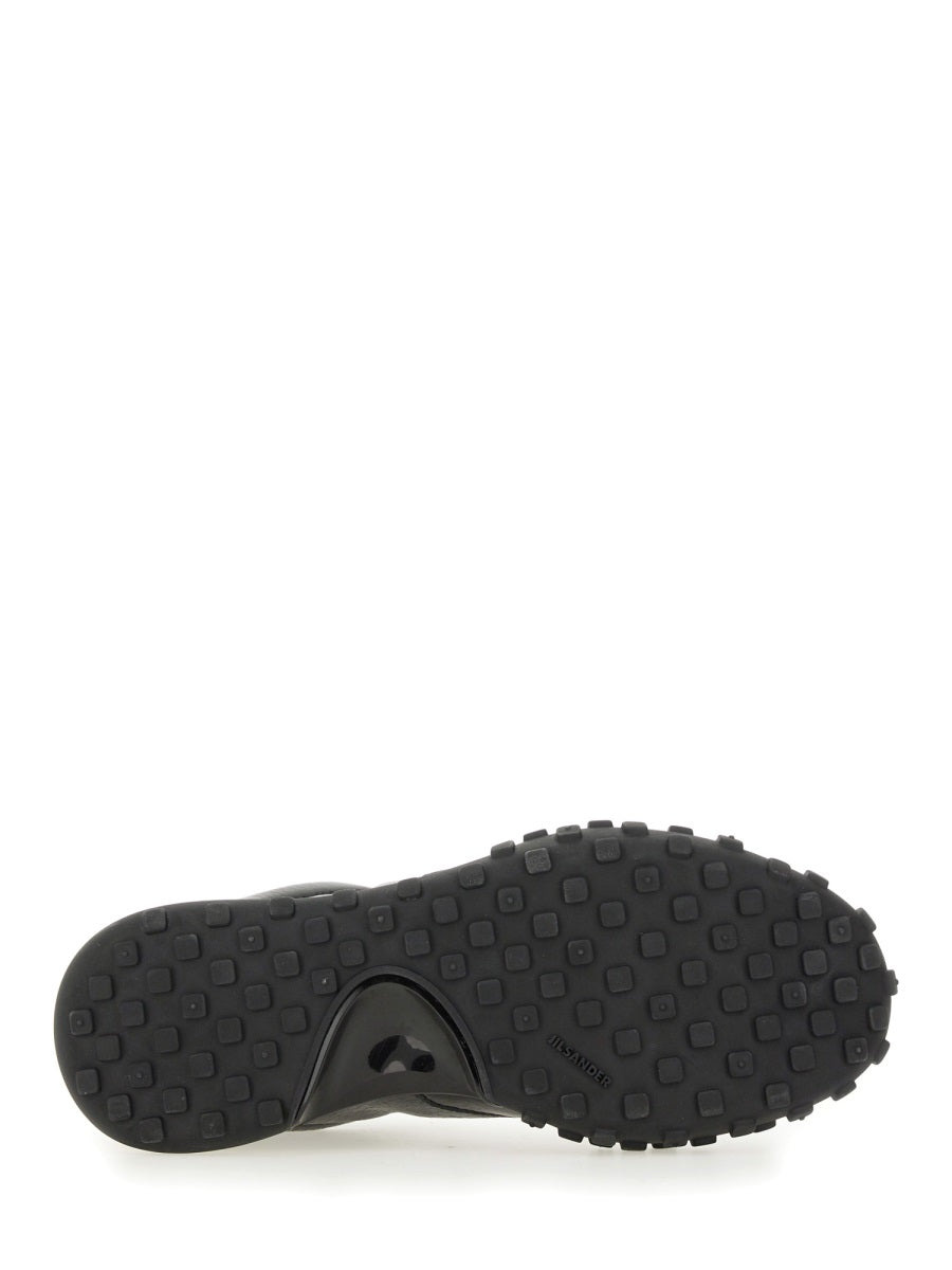 Jil Sander Men Low Leather Sneaker - 6