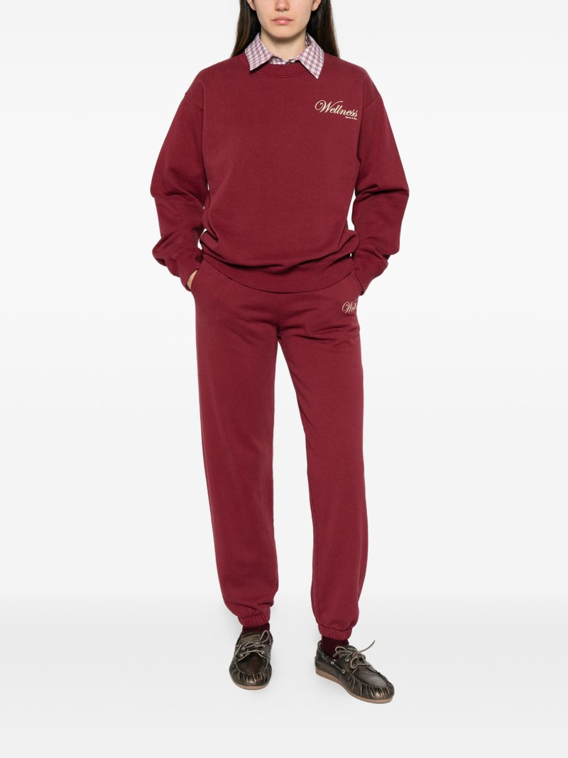 Sporty & Rich Soho logo crew-neck sweatshirt outlook