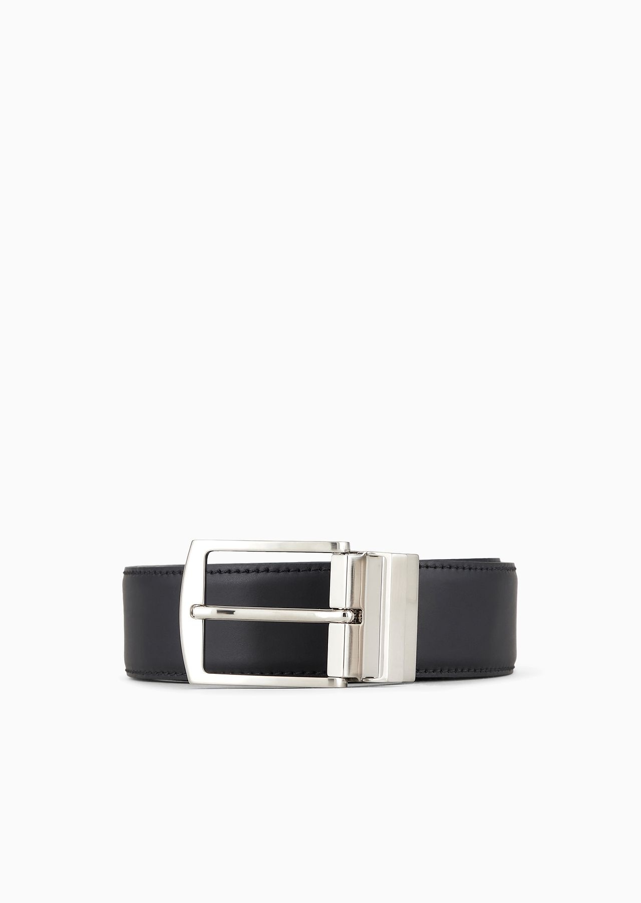 Reversible leather belt - 1