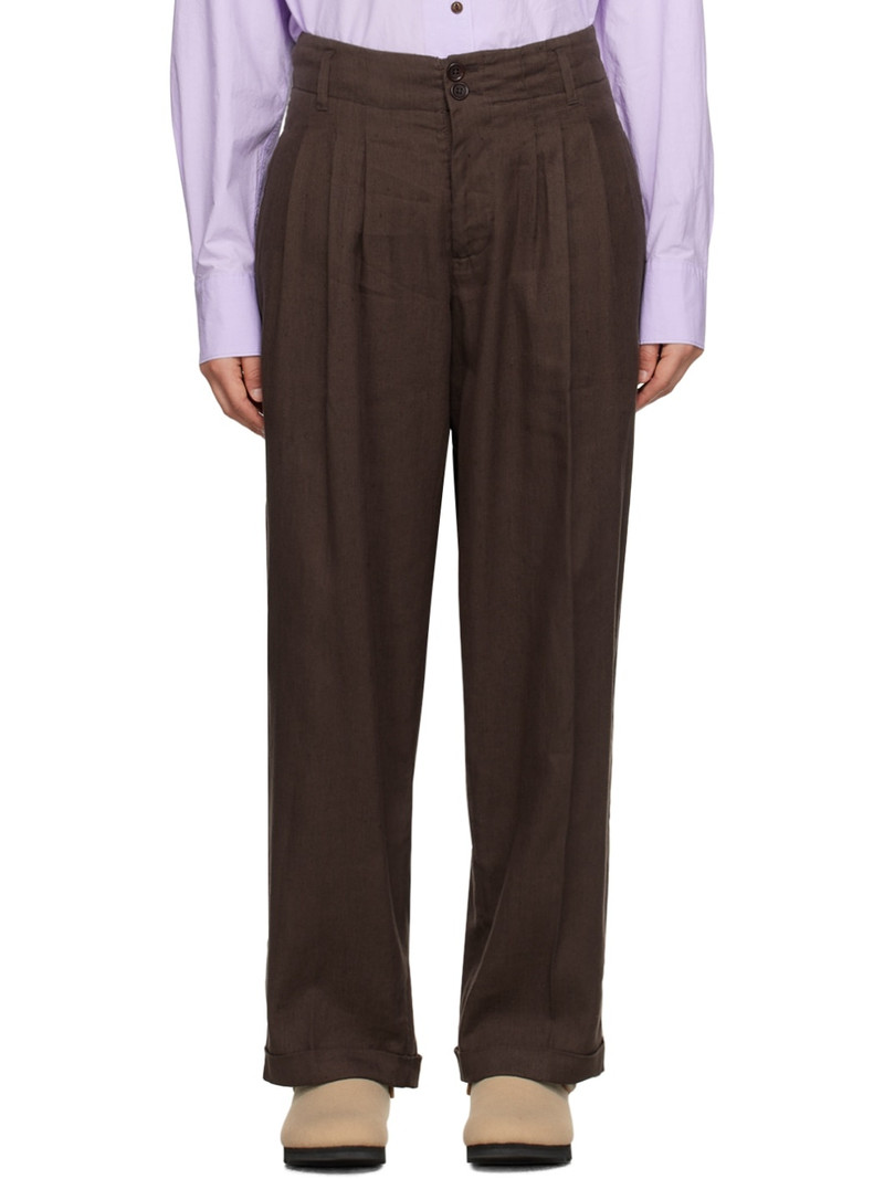 Brown Keaton Trousers 1
