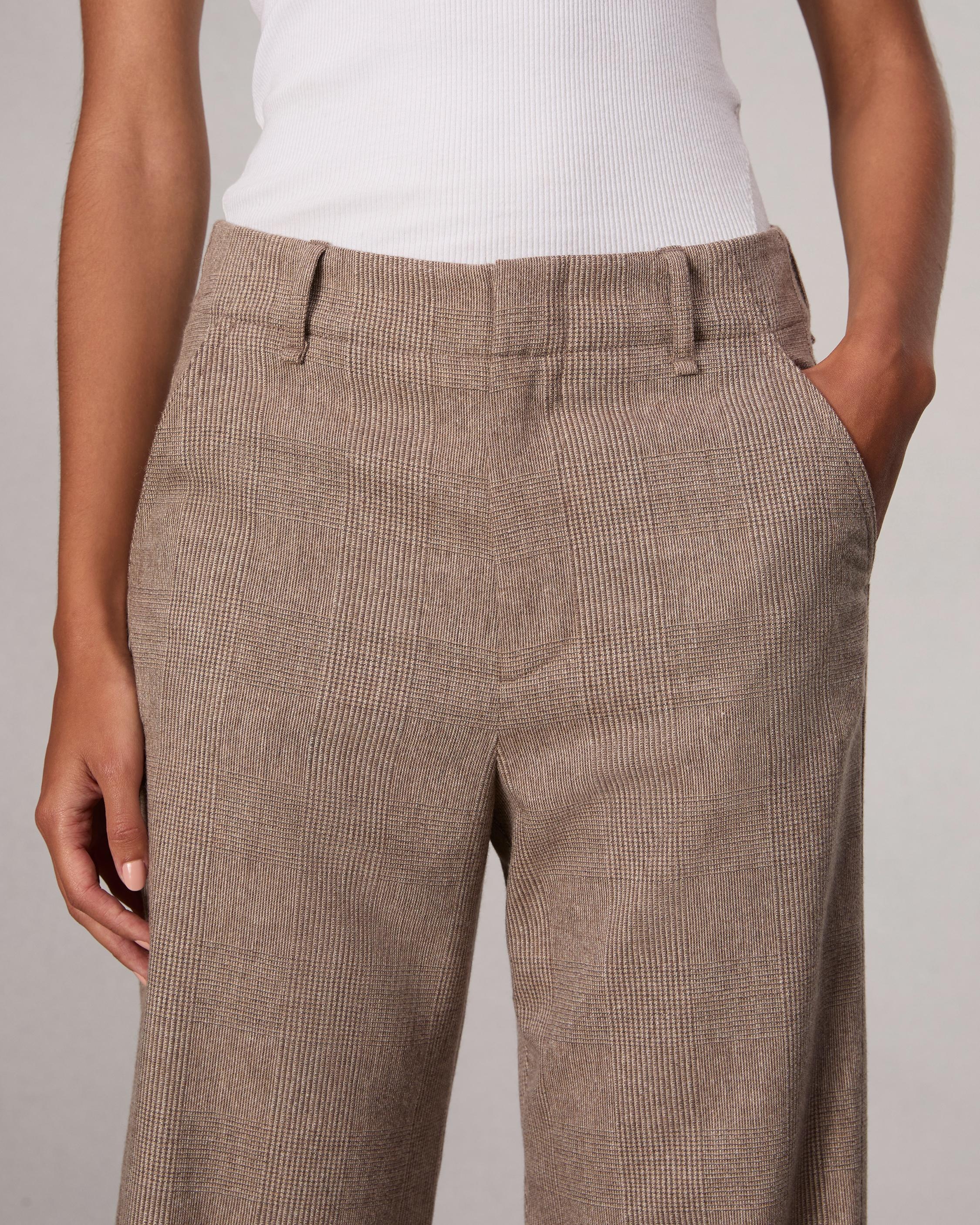 Shea Full-Length Plaid Pant - 6