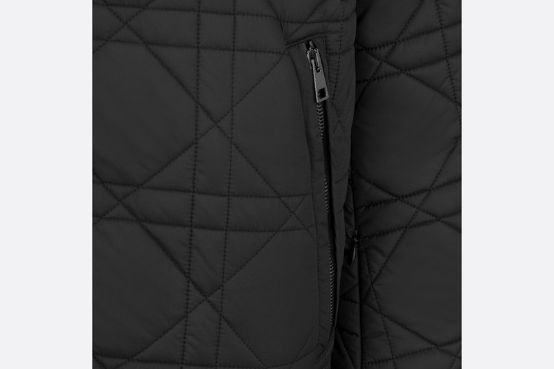 DiorAlps Macrocannage Hooded Puffer Jacket 7