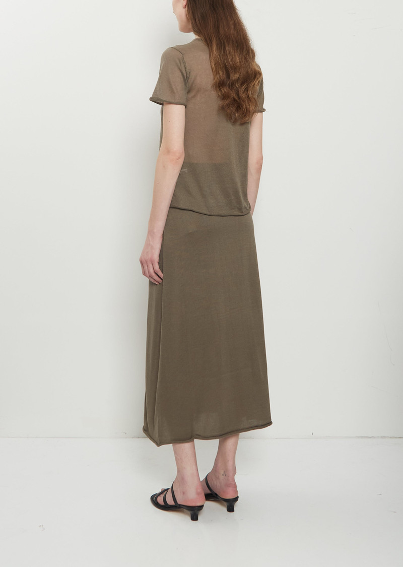 LAUREN MANOOGIAN Veil Pima Cotton Baby Tee outlook