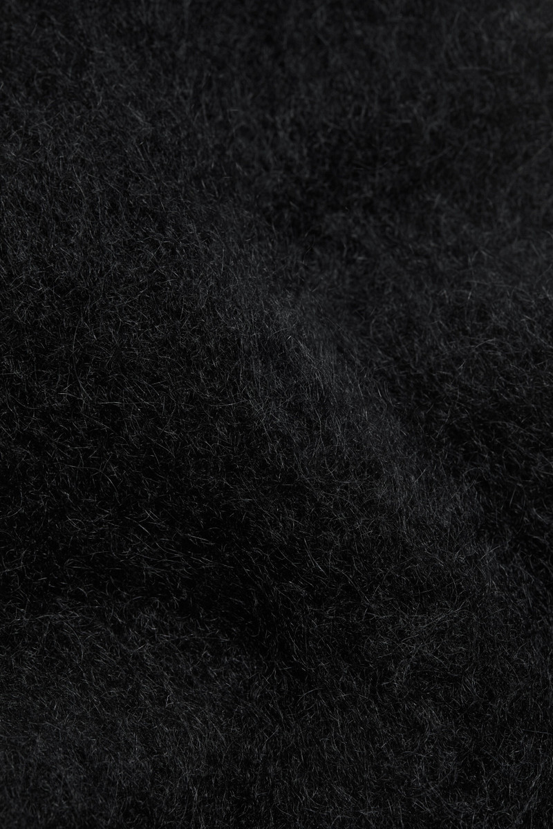 Wool scarf - Year of the Horse - Black 5