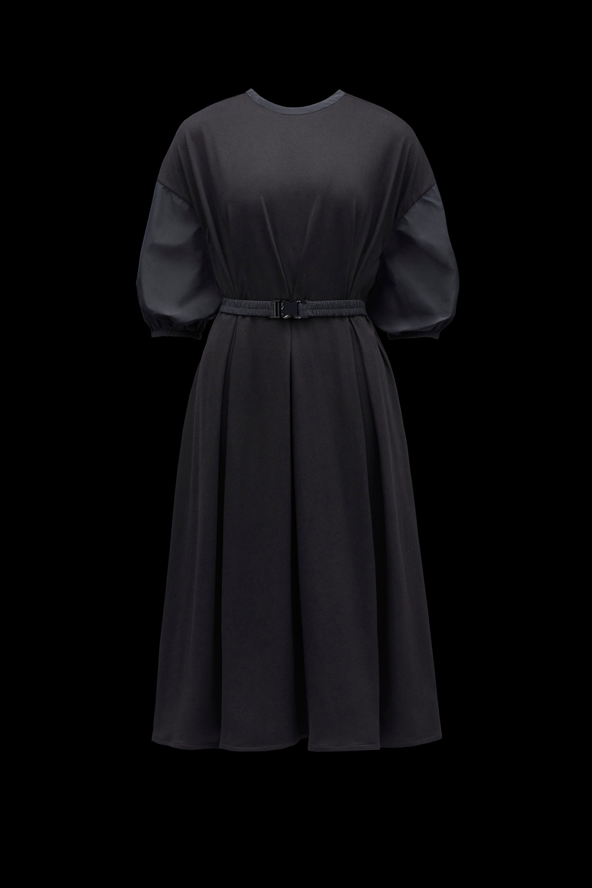 Belted Midi Dress - 1