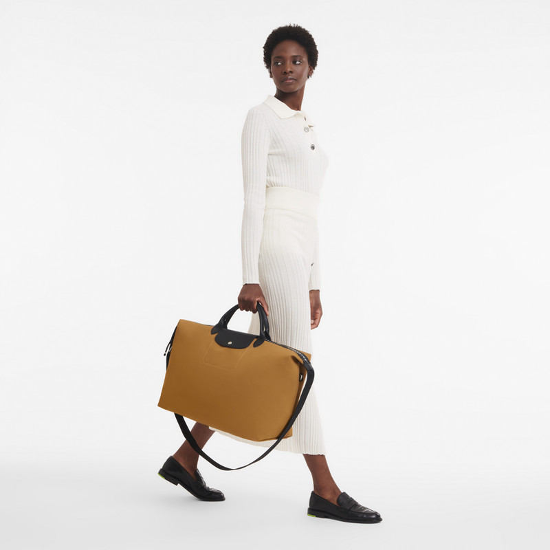 Longchamp Le Pliage Energy S Travel bag Tobacco - Recycled canvas outlook