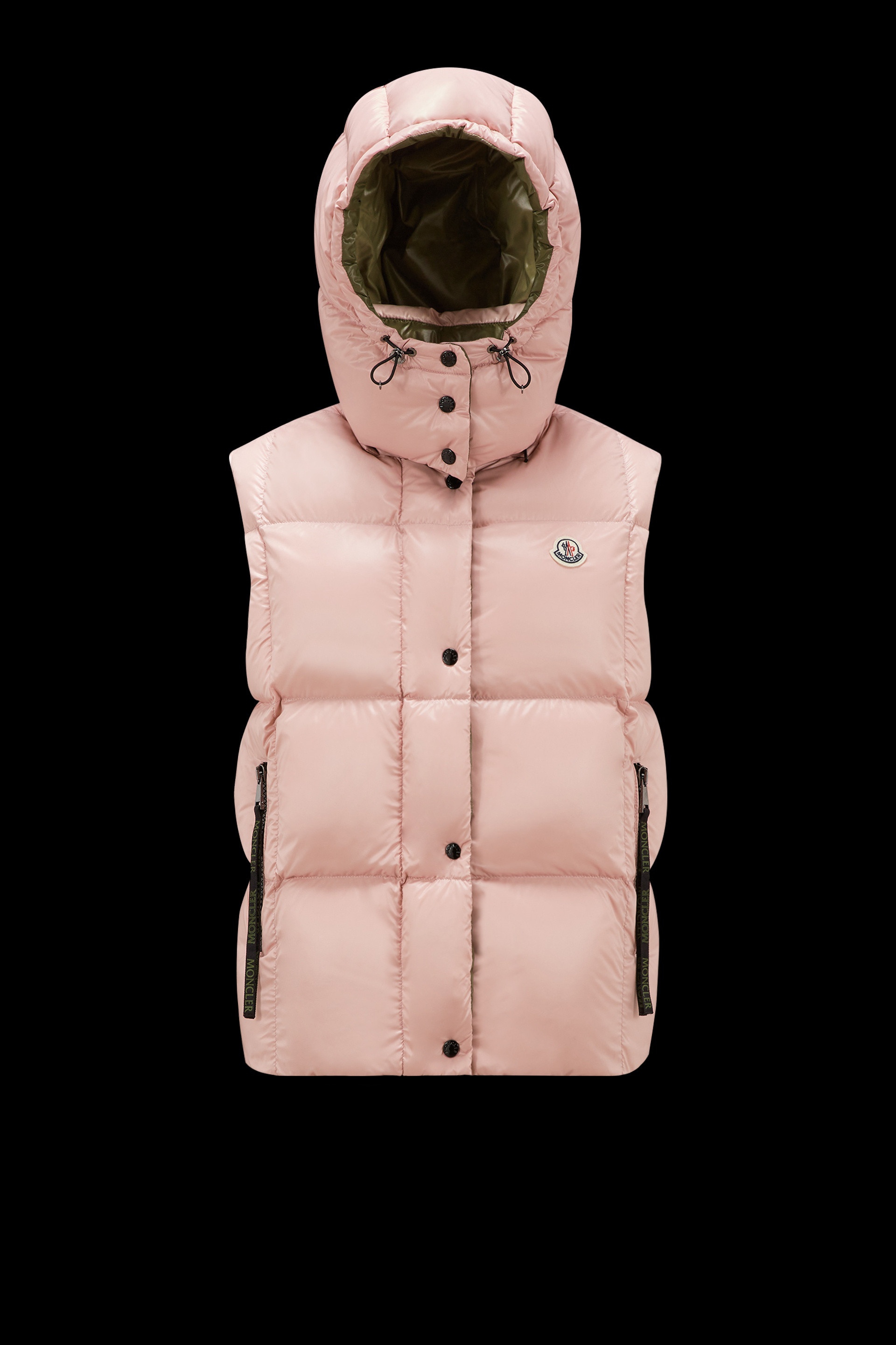 【MONCLER】LUZULE DOWN VEST Moncler Luzule Vest | Brown | FARFETCH