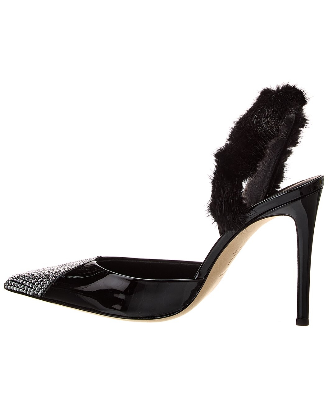Giuseppe Zanotti Braquel 105 Patent Slingback Pump - 2