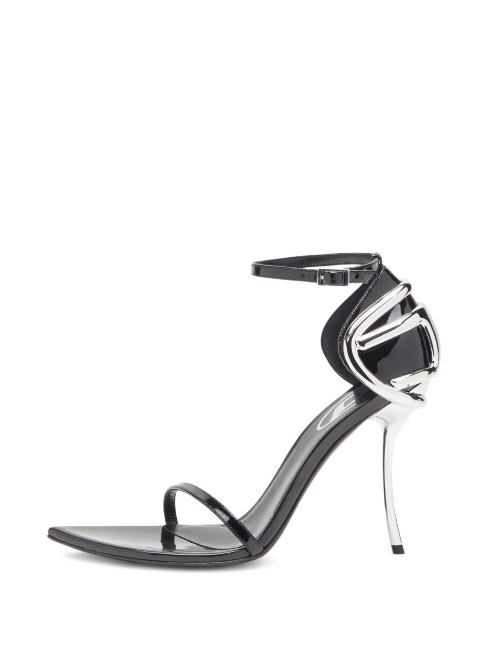 D-Ten&Half sculptured heeled sandals - 7