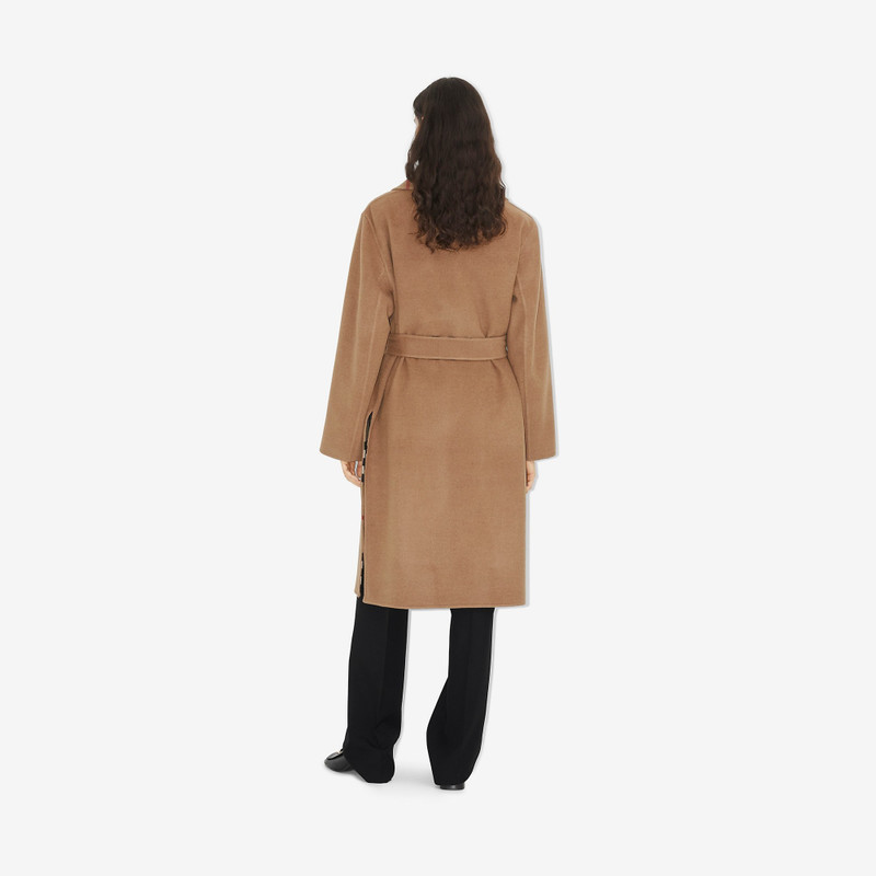 Reversible Check Wool Coat 4