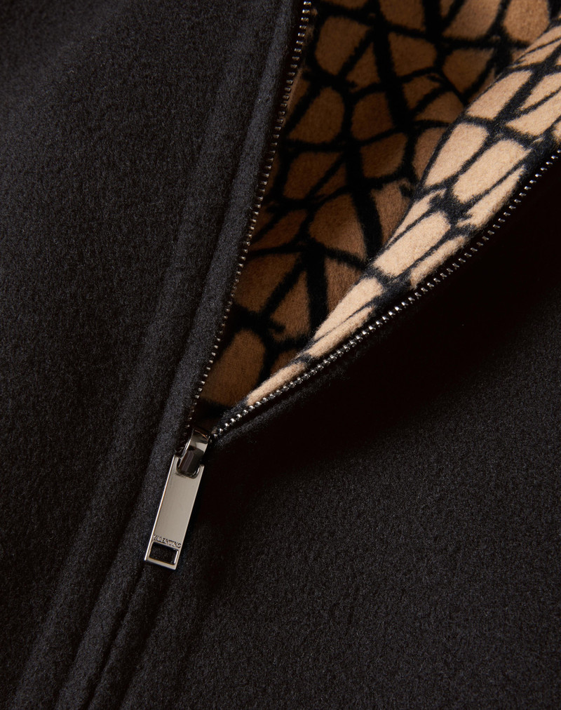 REVERSIBLE DOUBLE-FACED WOOL JACKET WITH TOILE ICONOGRAPHE PATTERN 3