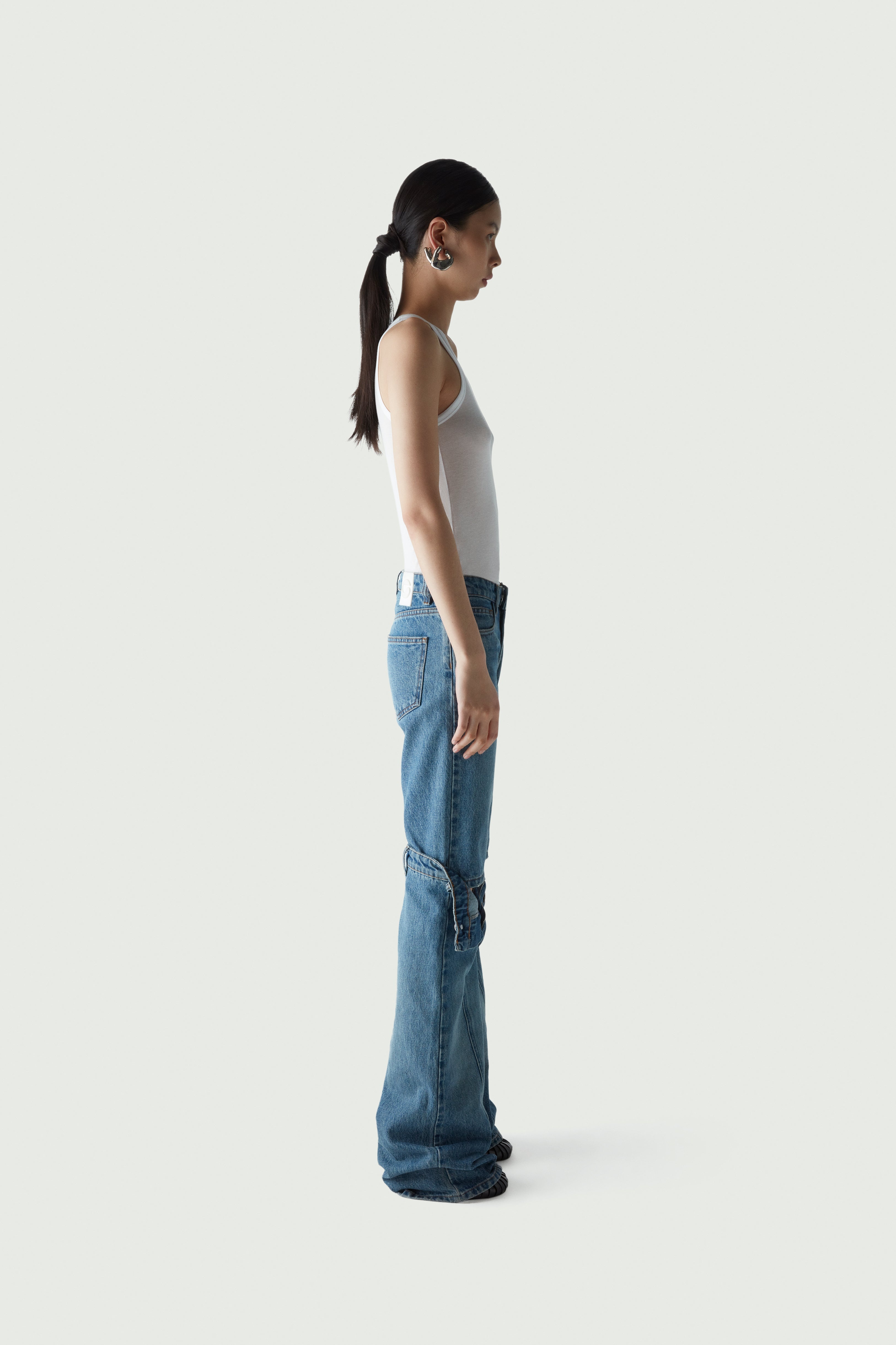 COPERNI Open Knee Jeans | REVERSIBLE