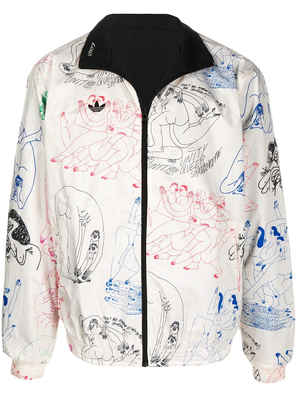 x Unity reversible graphic-print jacket - 1